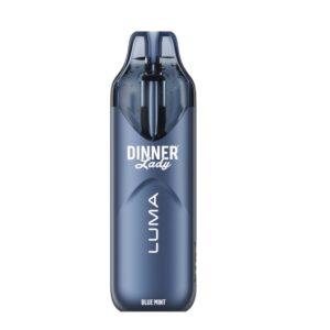 Dinner Lady Rechargeable Vape - Luma, 20000 Puff 50mg - Blue Mint (DNLD02)