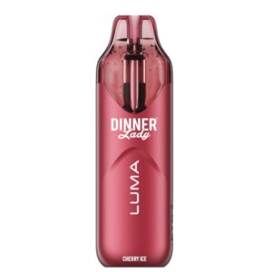 Dinner Lady Rechargeable Vape - Luma, 20000 Puff 50mg - Cherry Ice (DNLD03)