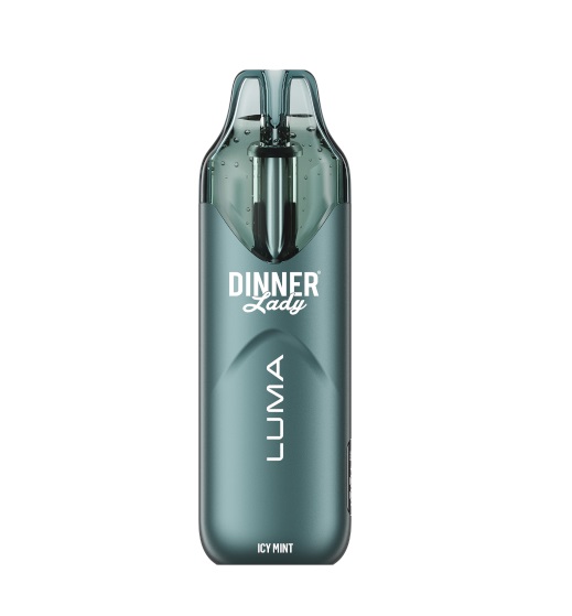 Dinner Lady Rechargeable Vape - Luma, 20000 Puff 50mg - Icy Mint (DNLD05)