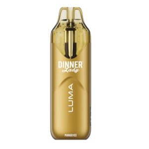 Dinner Lady Rechargeable Vape - Luma, 20000 Puff 50mg - Mango Ice (DNLD07)
