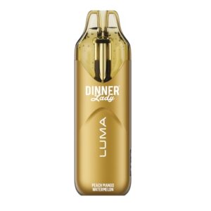 Dinner Lady Rechargeable Vape - Luma, 20000 Puff 50mg - Peach Mango Watermelon (DNLD08)