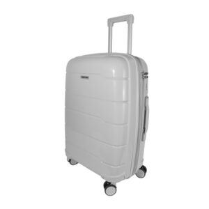 ExpandPro Double-Zipper Luggage Bag, 24 inch - grey (BAG185H-24)