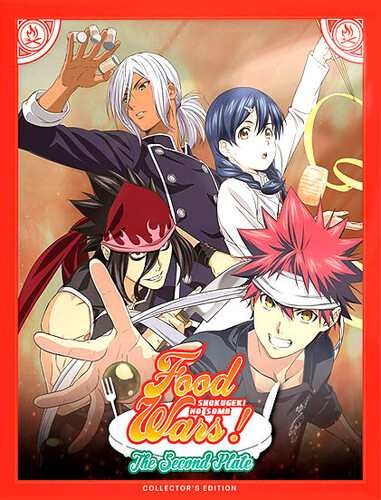 Food Wars - Season 2 (Blu-Ray Steelbook) - Limited Edition - REGION A