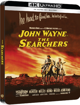Searchers, The (John Wayne) (4K Ultra HD+Blu-Ray Steelbook) - Limited Edition